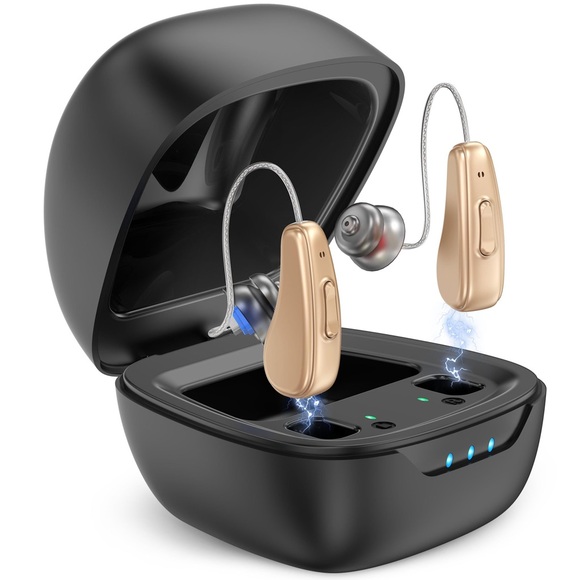 Rechargeable Hearing Aids – Noise Cancelling, Clear Sound, Easy to Use - Picture 1 of 6